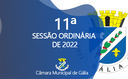 11ª  Sessão Ordinária de 2022