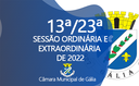 13ª Sessão Ordinária de 2022