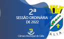 2ª Sessão Ordinária de 2022