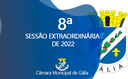 8ª Sessão Extraordinária de 2022