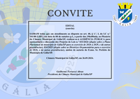 Convite para Audiência Pública