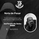 Luto ao Vereador José Ferreira dos Santos ''BARBA''