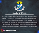 Moção Nº 5 de 2022