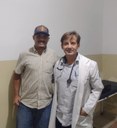 No dia 30 de abril se reuniram o Vereador José Eduardo Sanavio e o Diretor do Hospital São Vicente Dr Marcelo Miranda