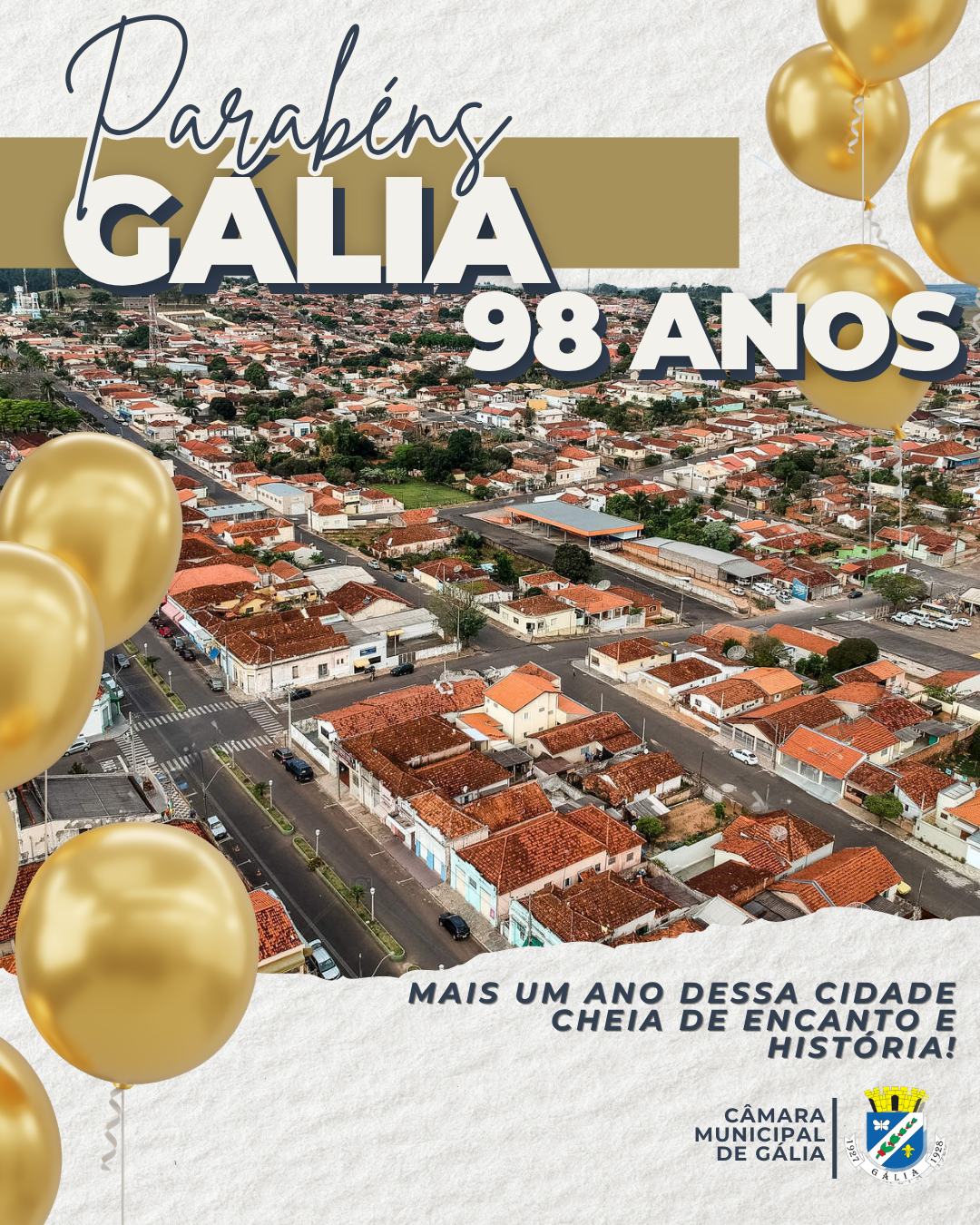 Parabéns Gália pelos 98 Anos!