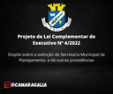 Projeto de Lei Complementar do Executivo Nº 4-2022