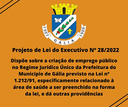 Projeto de Lei do Executivo Nº 28-2022