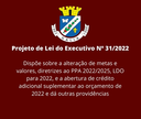 Projeto de Lei do Executivo Nº 31-2022