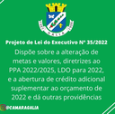 Projeto de Lei do Executivo Nº 35-2022
