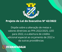 Projeto de Lei do Executivo Nº 42-2022