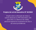 Projeto de Lei do Executivo Nº 42-2022