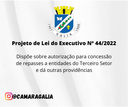 Projeto de Lei do Executivo Nº 44-2022