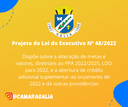 Projeto de Lei do Executivo Nº 48-2022
