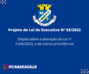 Projeto de Lei do Executivo Nº 53-2022