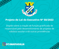 Projeto de Lei do Executivo Nº 58-2022