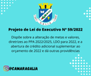 Projeto de Lei do Executivo Nº 59-2022