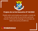 Projeto de Lei do Executivo Nº 64-2022