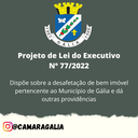 Projeto de Lei do Executivo Nº 77-2022
