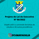 Projeto de Lei do Executivo Nº 86-2022