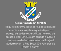 Requerimento Nº 13-2022