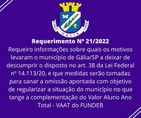 Requerimento Nº 21-2022