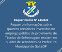 Requerimento Nº 24-2022